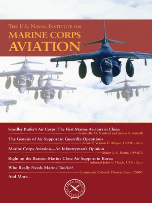 cover image of The U.S. Naval Institute on Marine Corps Aviation